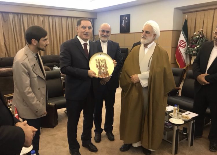 Turkish President  Erdoğan’s confidante went to Iran to meet with key judicial figures