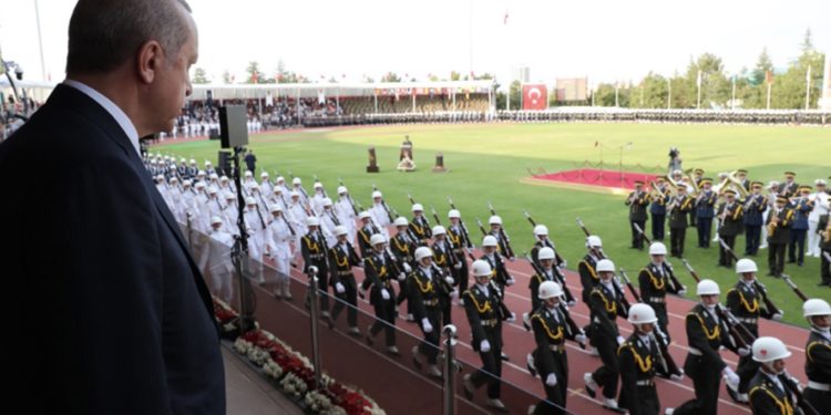 Turkish military has lost some 70 percent of its flag officers since 2016