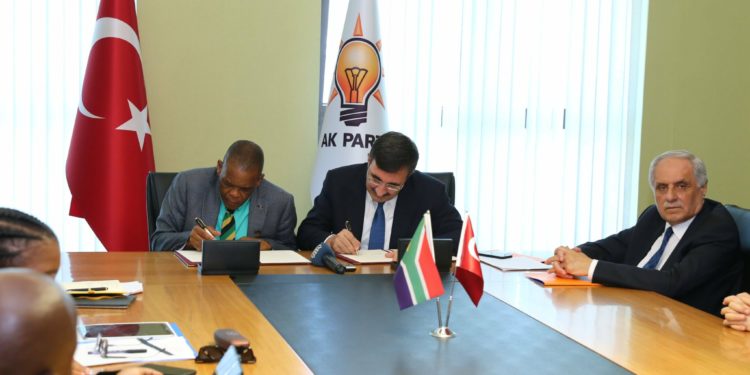South Africa’s ruling ANC signs MOU with Erdoğan’s Islamist party in Turkey