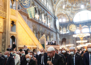 Hagia Sophia’s conversion to a mosque sparks a debate in Turkey on reviving the caliphate
