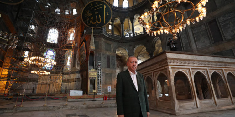 Turkey’s Hagia Sophia used to rally Africa behind Erdoğan as the leader of the continent and Islamic world