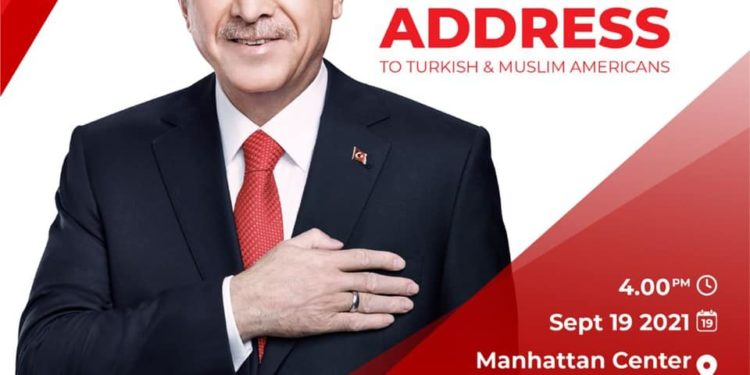 Erdoğan’s New York event sponsored by far-right racist group the European Union has been urged to ban