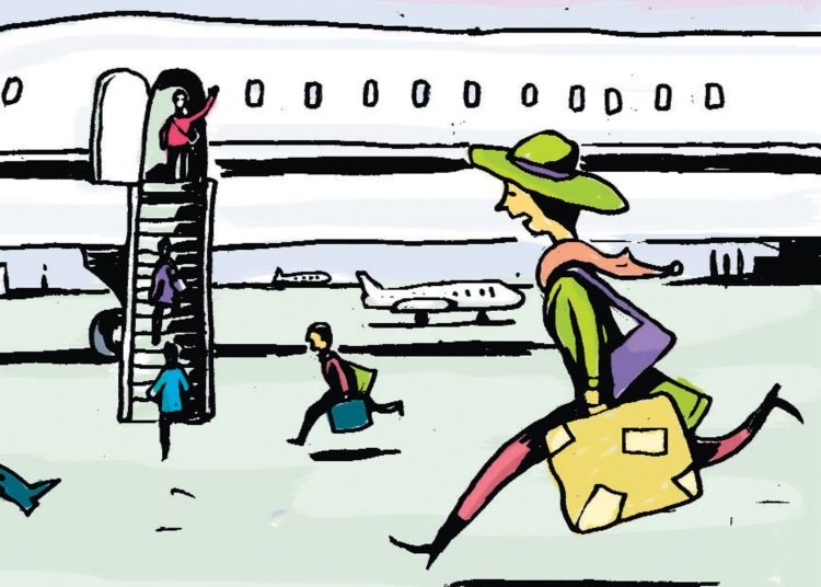 Turkish prosecutor indicted a public school teacher for taking trips abroad