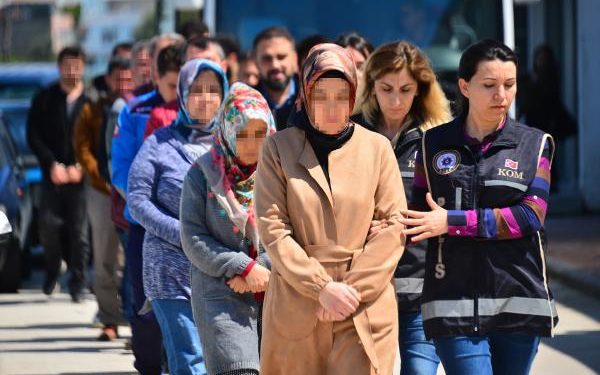 332,000 people have been detained as part of Erdoğan’s witch hunt since 2016