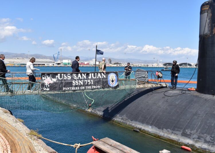 Ankara protests visit of US submarine to Cyprus despite remaining silent when the same sub was moored off the coast in 2021