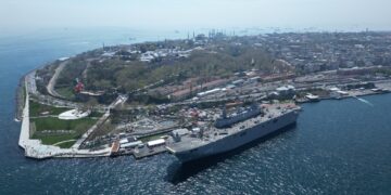 Turkey’s largest warship has become Erdogan’s propaganda tool in the election campaign