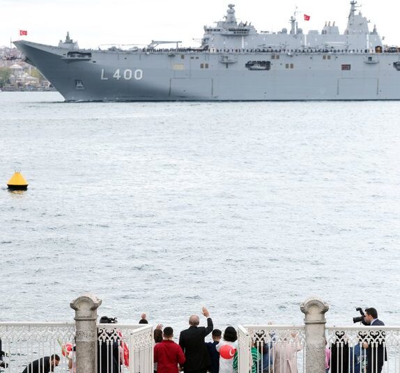 Erdogan now claims the British are willing to cooperate in new flagship construction following UK denial of submarine talks