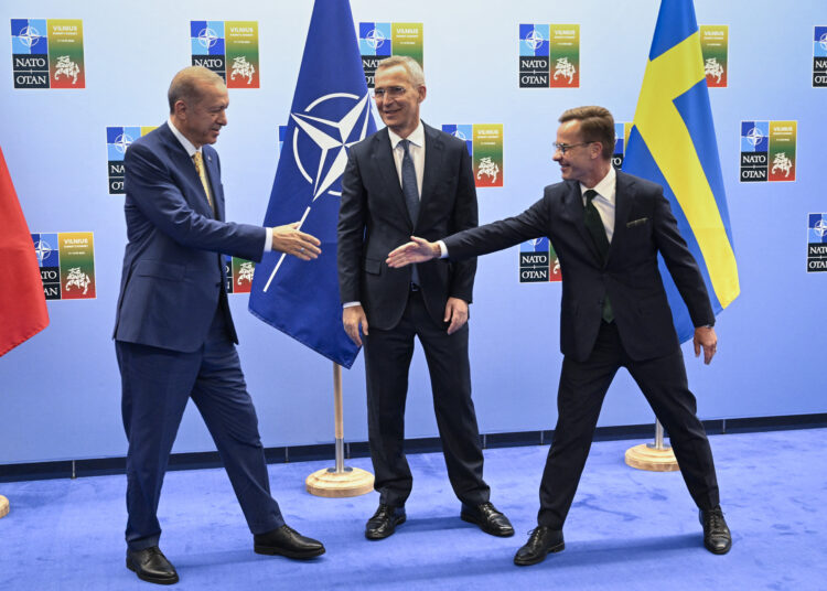 Erdogan blames NATO allies for Turkey’s failure to meet alliance’s defense spending target