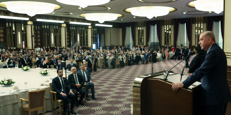 Erdogan acknowledges internal conflict within his party’s European organization, stands behind new team