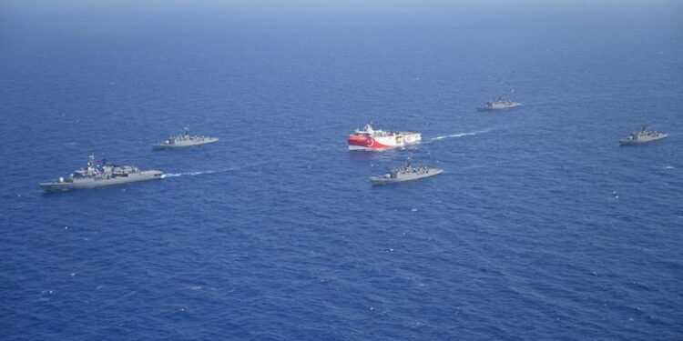 Turkey pursues new military plans, including a Libya-style maritime agreement with Syria