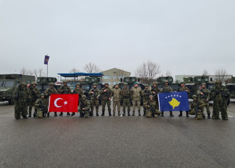 Turkish military accelerates training of Kosovo forces