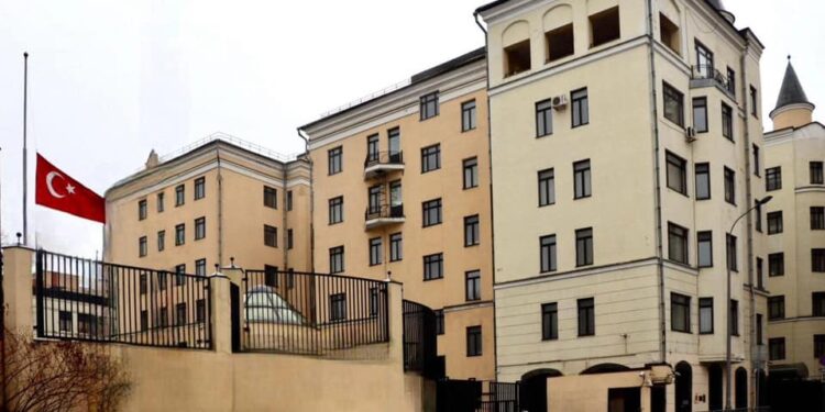 Turkey set up secret intelligence cell inside embassy in Moscow, documents reveal