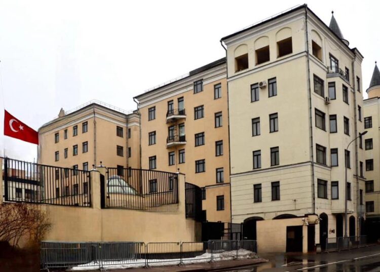 Turkey set up secret intelligence cell inside embassy in Moscow, documents reveal