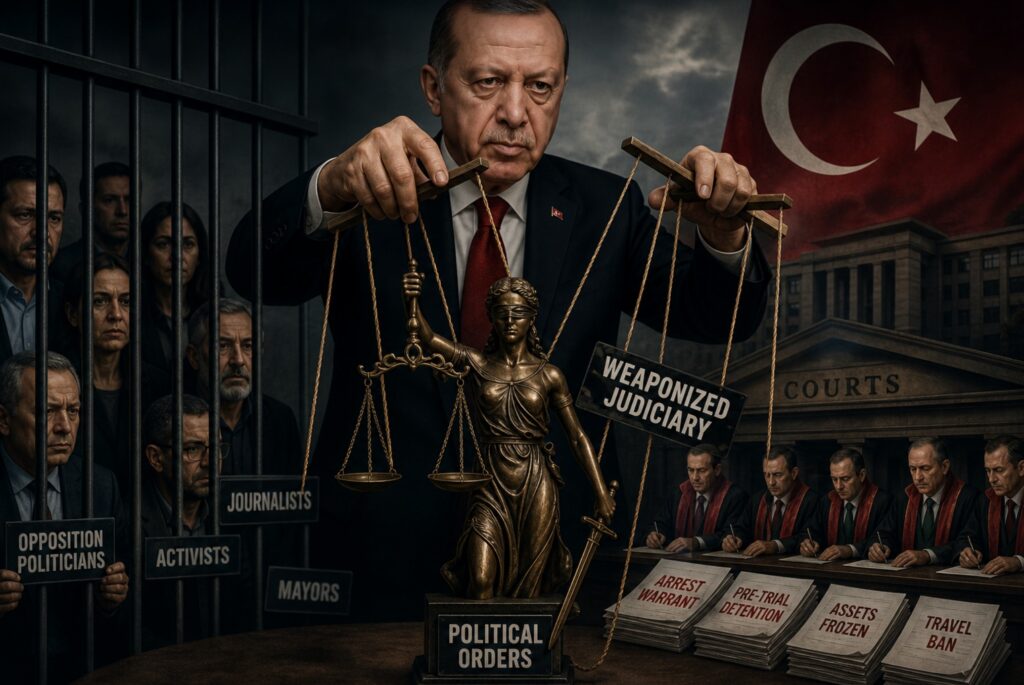Erdogan turned Turkey’s judiciary into a weapon with help from his rivals