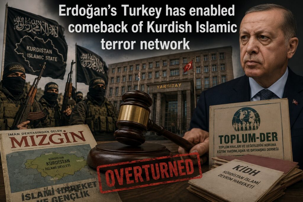Erdogan’s Turkey has enabled the comeback of Kurdish Islamic terrorist network