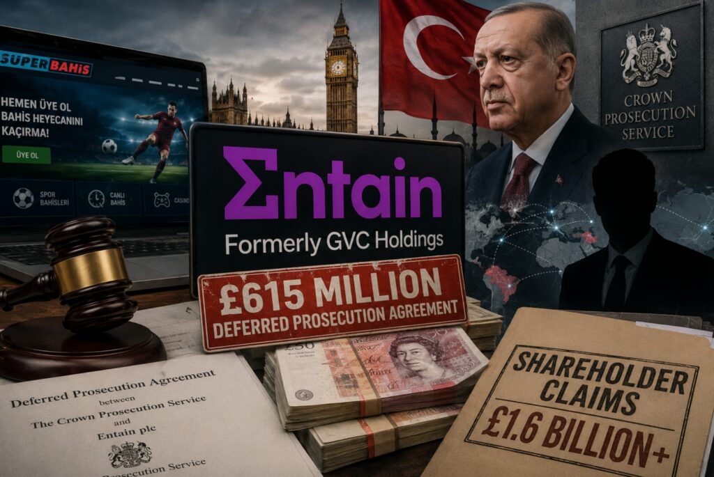 Entain's Turkey operations trigger £615 million settlement, criminal trials and £1.6 billion in claims