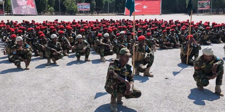 Turkey trains a bigger Somali commando force to protect a government under pressure