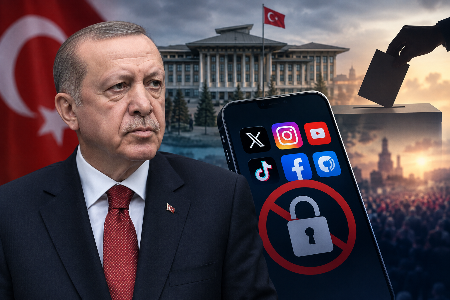Erdogan government advances plan to tighten social media controls ahead of possible early elections