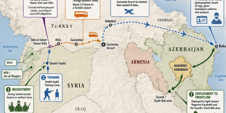 Armenian court files confirm Turkey’s pipeline for deploying jihadists to foreign wars