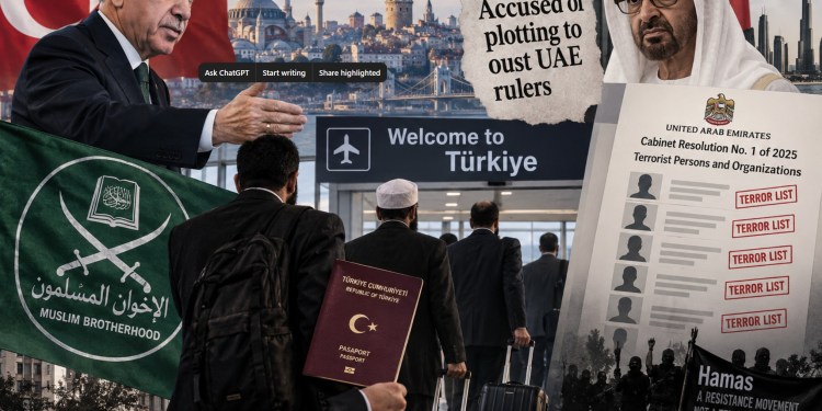 Turkey shelters Emirati Brotherhood figures accused of plotting to oust UAE rulers